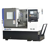 MetalTec TC 35 (Комплектация ПРОФИ) - токарный станок ЧПУ с наклонной станиной в магазине Стандлер, фото