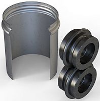 Ролики для изготовления двойного В-образного зига (Зиг машина RM-RME 250х1.2) в магазине Стандлер, фото